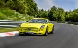 no title Mercedes SLS AMG Electric Drive smashes Nürburgring electric lap record