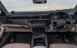 Audi E-tron 55 Quattro 2019 road test review - dashboard