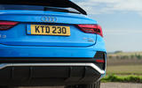 Audi Q3 Sportback 2019 road test review - rear end