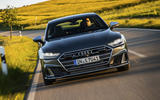 Audi S7 Sportback TDI 2020 road test review - on the road nose Audi S7 Sportback TDI 2020 road test review - on the road nose