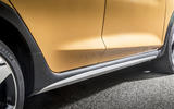 Ford Fiesta Active 2018 road test review side skirts