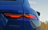 8 Jaguar F Pace P400e 2021 road test review rear lights