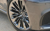 Lexus LS500h 2018 road test review alloy wheels