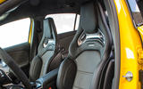 Mercedes-AMG A35 2018 review - front seats