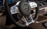 Mercedes-AMG GLS 63 2020 road test review - steering wheel Mercedes-AMG GLS 63 2020 road test review - steering wheel