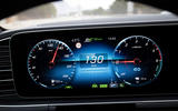 Mercedes-Benz GLE Coupe 2020 road test review - instruments