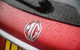 MG 5 SW EV 2020 Road test review - rear badge