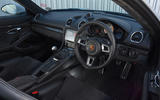 Porsche 718 Cayman GTS 2018 review dashboard