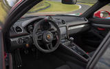 Porsche 718 Cayman GT4 2019 road test review - dashboard