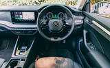Skoda Octavia Estate 2020 road test review - dashboard