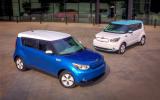 Wraps come off the Kia Soul EV at Chicago motor show