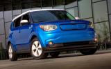 Wraps come off the Kia Soul EV at Chicago motor show