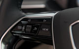 Audi E-tron 55 Quattro 2019 road test review - steering wheel buttons