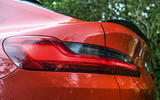 BMW X4 M Competition 2019 road test review - rear lights