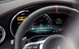 Mercedes-AMG C43 Coupe 2018 road test review instrument cluster