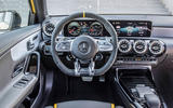 Mercedes-AMG CLA 45 S 2019 road test review - dashboard