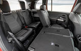 Mercedes-AMG GLB 35 2020 road test review - rear seats