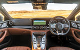 Mercedes-AMG GT four-door Coupé 2019 road test review - dashboard