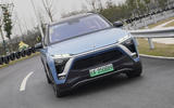 Nio ES8 road test review - cornering front