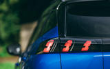 Peugeot e-2008 2020 road test review - rear lights