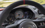 Porsche 718 Cayman GT4 2019 road test review - instruments