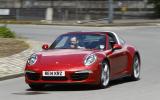 Sports car showdown - Jaguar F-type versus Porsche 911 Targa