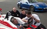 Porsche's 911 Turbo S takes on an F4 racer