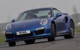 no title Porsche's 911 Turbo S takes on an F4 racer