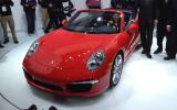 Detroit show: Porsche 911 cabrio