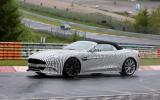 Aston Martin Vanquish Volante in development
