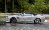 Aston Martin Vanquish Volante in development