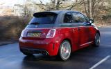 Abarth 595 rear quarter
