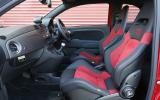 Abarth 595 interior