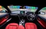 Driver's view of the Alpina D3