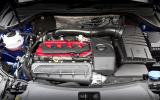 Five-cylinder Audi RS Q3 engine