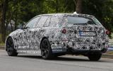 no title New BMW 5-series spotted