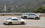 Comparison: new BMW i8 vs Porsche 911