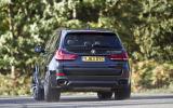 BMW X5 rear cornering
