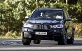 BMW X5 cornering