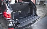 BMW X5's split tailgate