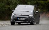 Citroën Grand C4 Picasso cornering