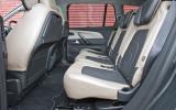 Grand C4 Picasso middle row seats