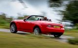 Mazda MX-5 rear cornering