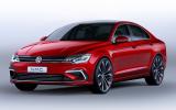 no title Volkswagen New Midsize Coupe concept unveiled at Beijing