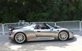 Porsche 918 Spyder: dynamic debut