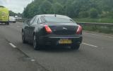 Next generation Jaguar XJ spotted testing