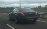 Next generation Jaguar XJ spotted testing