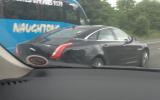 Next generation Jaguar XJ spotted testing