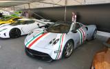 Festival of Speed supercar paddock