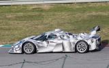 LaFerrari based race car spied